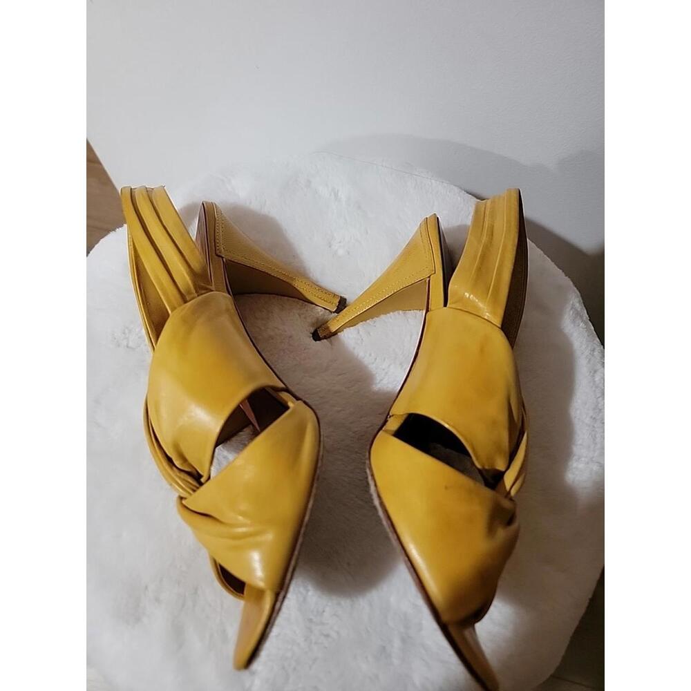 MODERN VINTAGE Open Toe Stilettos Heels Women's Denise Apricot Shoes 37.5/7.5 - Picture 4 of 16
